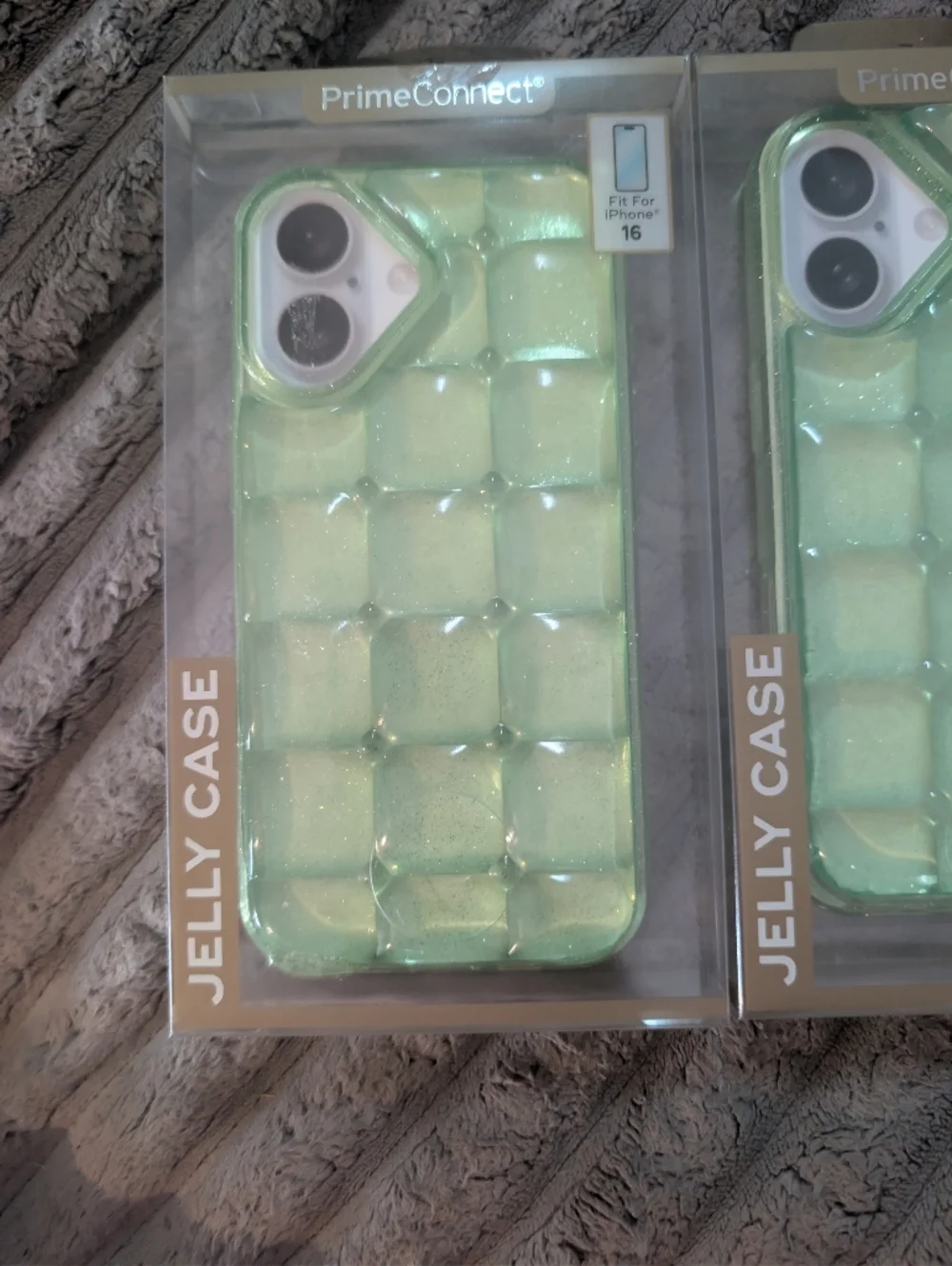 NeeDoh Inspired‎ Puffy iPhone Case 💚 Squishy Bubble Aesthetic iPhone 16/17